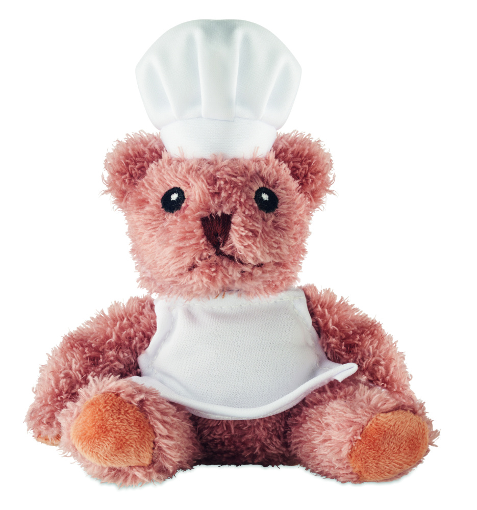 Лого трейд бизнес-подарки фото: Teddy bear plush chef