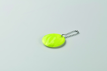 Логотрейд pекламные cувениры картинка: Round reflective keyring
