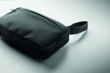 Логотрейд pекламные подарки картинка: Toiletry bag 600D RPET