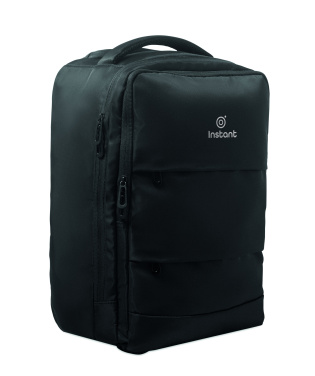 Лого трейд бизнес-подарки фото: Backpack trolley in 290T RPET