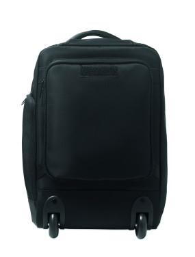 Логотрейд pекламные cувениры картинка: Backpack trolley in 290T RPET