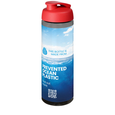 Логотрейд pекламные cувениры картинка: Спортивная бутылка H2O Active® Eco Vibe объемом 850 мл с откидывающейся крышкой