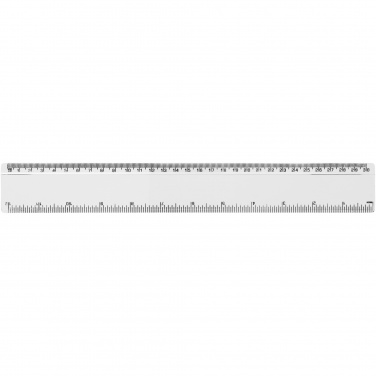 Logotrade reklamprodukter bild: Renzo 30 cm plastlinjal