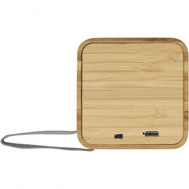 Logotrade profilreklam bild: Arcana Bluetooth®-högtalare i bambu