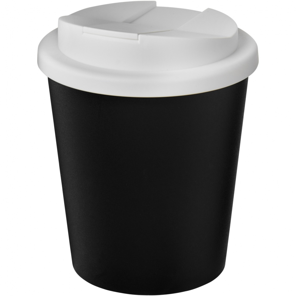 Logotrade profilprodukter bild: Americano® Espresso Eco 250 ml återvunnen termomugg med spillsäkert lock