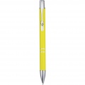 Moneta kulspetspenna av återvunnen aluminium, Gul