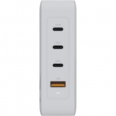 Logotrade reklamprodukter bild: Xtorm XVC2140 GaN Ultra 140 W reseladdare med 240 W USB-C PD-kabel