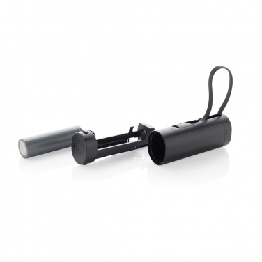 Logotrade profilreklam bild: CycleCell 5.000 mAh powerbank med avtagbart batteri