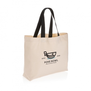 Logotrade profilprodukter bild: Impact Aware™ stor tote-väska 240 gsm ofärgad rcanvas
