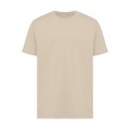 Iqoniq Kakadu relaxed t-shirt i återvunnen bomull, öken