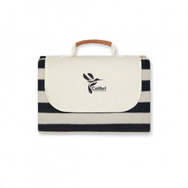 Logotrade kampanjprodukter bild: VINGA Alba picknickpläd GRS återvunnen polyester liten