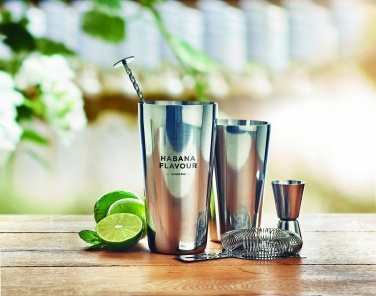 Logotrade kampanjprodukter bild: Cocktail shaker set 750 ml