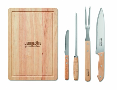 Logotrade profilprodukter bild: Knivset med skärbräda