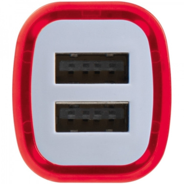 Logotrade reklamprodukter bild: USB-laddningsadapter KFZ FRUIT