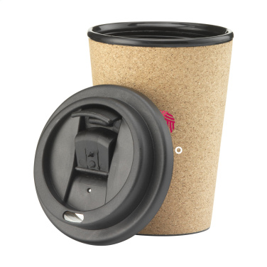 Logotrade reklamprodukter bild: Attea Cork 350 ml kaffekopp