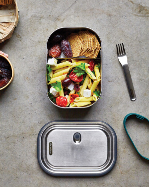 Logotrade profilprodukter bild: Black+Blum Lunchlåda i rostfritt stål, stor