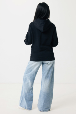 Logotrade profilprodukter bild: Iqoniq Yengo hoodie  i återvunnen bomull med sidofickor