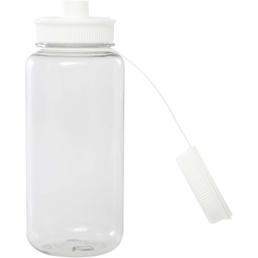 Logotrade reklamprodukter bild: Ryder 900 ml RCS-certifierad RPET-sportflaska med multifunktionslock