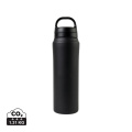 Aviana™ Rowan RCS återvunnen vattenflaska 470 ML, svart