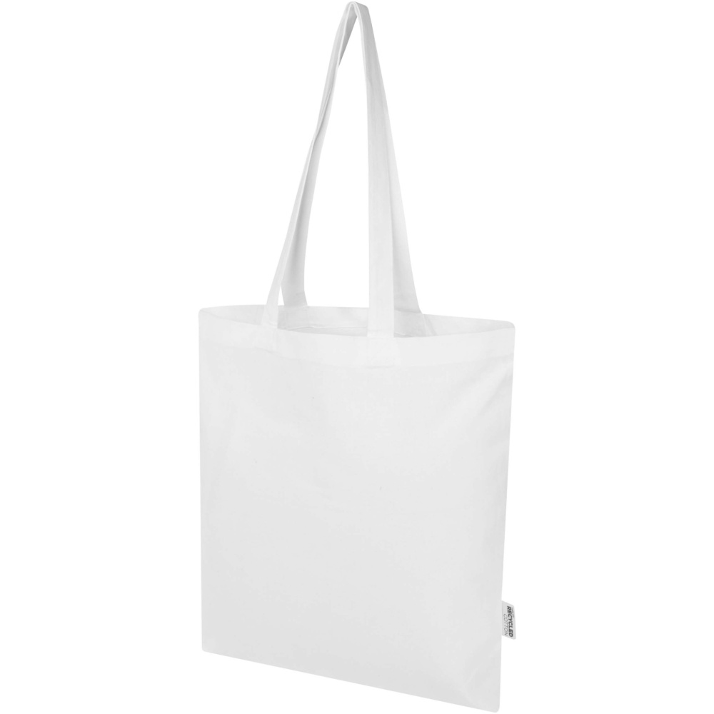 Logotrade kampanjprodukter bild: Madras Blend 140 g/m² tygväska av GRS-certifierad återvunnen bomull 7L
