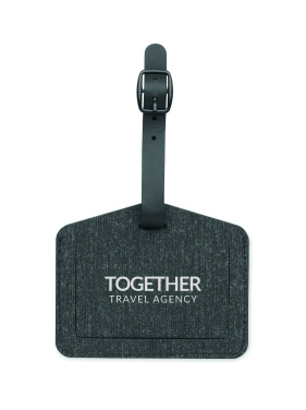 Logotrade presentreklam bild: Bagagetagg med tracker