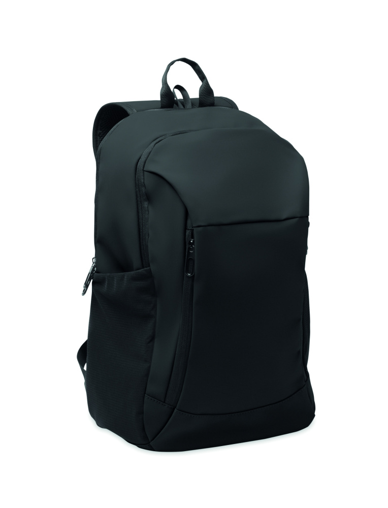 Logotrade presentreklam bild: 15'' mjuk PU-dataryggsäck