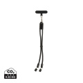 LoopAmp RCS RPET handledsrem för telefon med 60 W kabel, svart