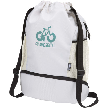 Logotrade profilprodukter bild: Nomad sportväska med dragsko och bottenfack av GRS-återvunnet material 18 l