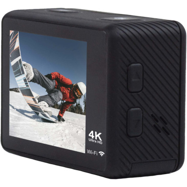 Logotrade profilreklam bild: Prixton DV670 4K actionkamera med dubbel skärm