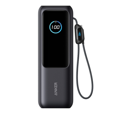 Logotrade profilreklam bild: Anker Powerbank 25.000 mAh 165W med inbyggd utdragbar kabel