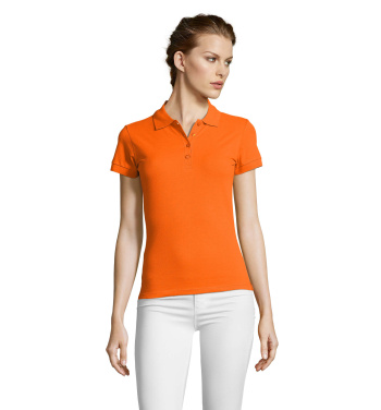 Logotrade presentreklam bild: PEOPLE DAM POLO PIQUE 210g