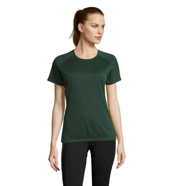 Logotrade kampanjprodukter bild: SPORTY DAM T-SHIRT  140g