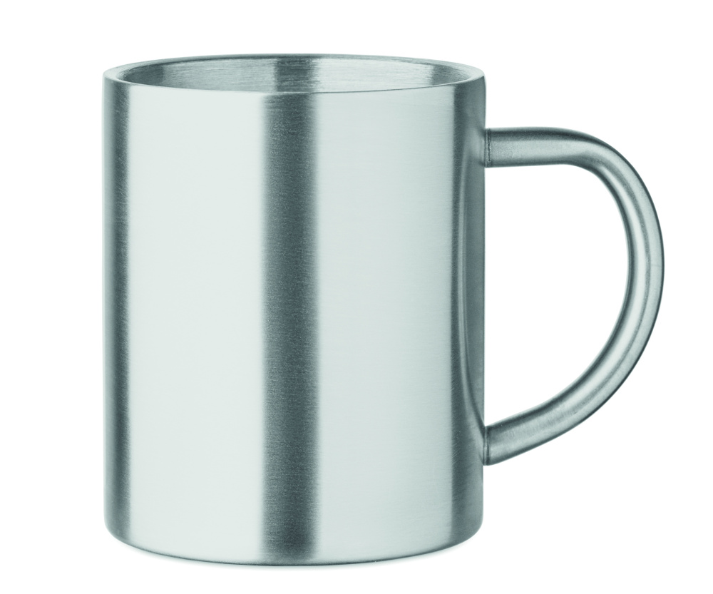 Logotrade reklamprodukter bild: Mugg återvunnet rostfritt stål