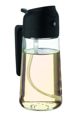 Logotrade presentreklam bild: Oljesprayflaska i glas