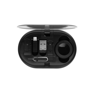 Logotrade profilreklam bild: Chargevix Multifunktionell 60W laddning i RCS återv. plast