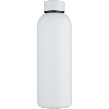 Logotrade profilprodukter bild: Spring 750 ml RCS-återvunnen vattenflaska med enkelvägg av rostfritt stål