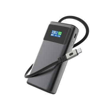 Logotrade presentreklam bild: Quantom RCS ultrasnabb PD45W 10.000mAh powerbank med display
