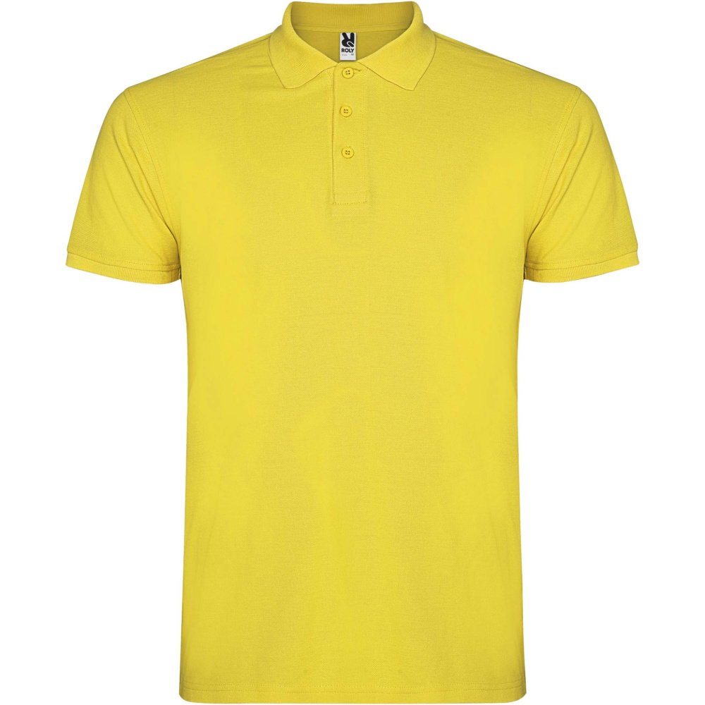 Logotrade kampanjprodukter bild: Star kortärmad pikétröja för herr