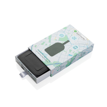 Logotrade profilprodukter bild: Globefind Dual RCS bagagetagg med global spårning