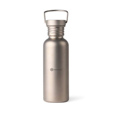 Logotrade presentreklam bild: Nordic Drift Trail Light Titanium vattenflaska 600 ml
