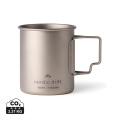 Nordic Trail ultralätt titaniummugg 450 ml, silver