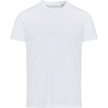 Logotrade reklamprodukter bild: Balfour 200 g/m² kortärmad rundhalsad unisex-T-shirt av ekologiskt OCS-material